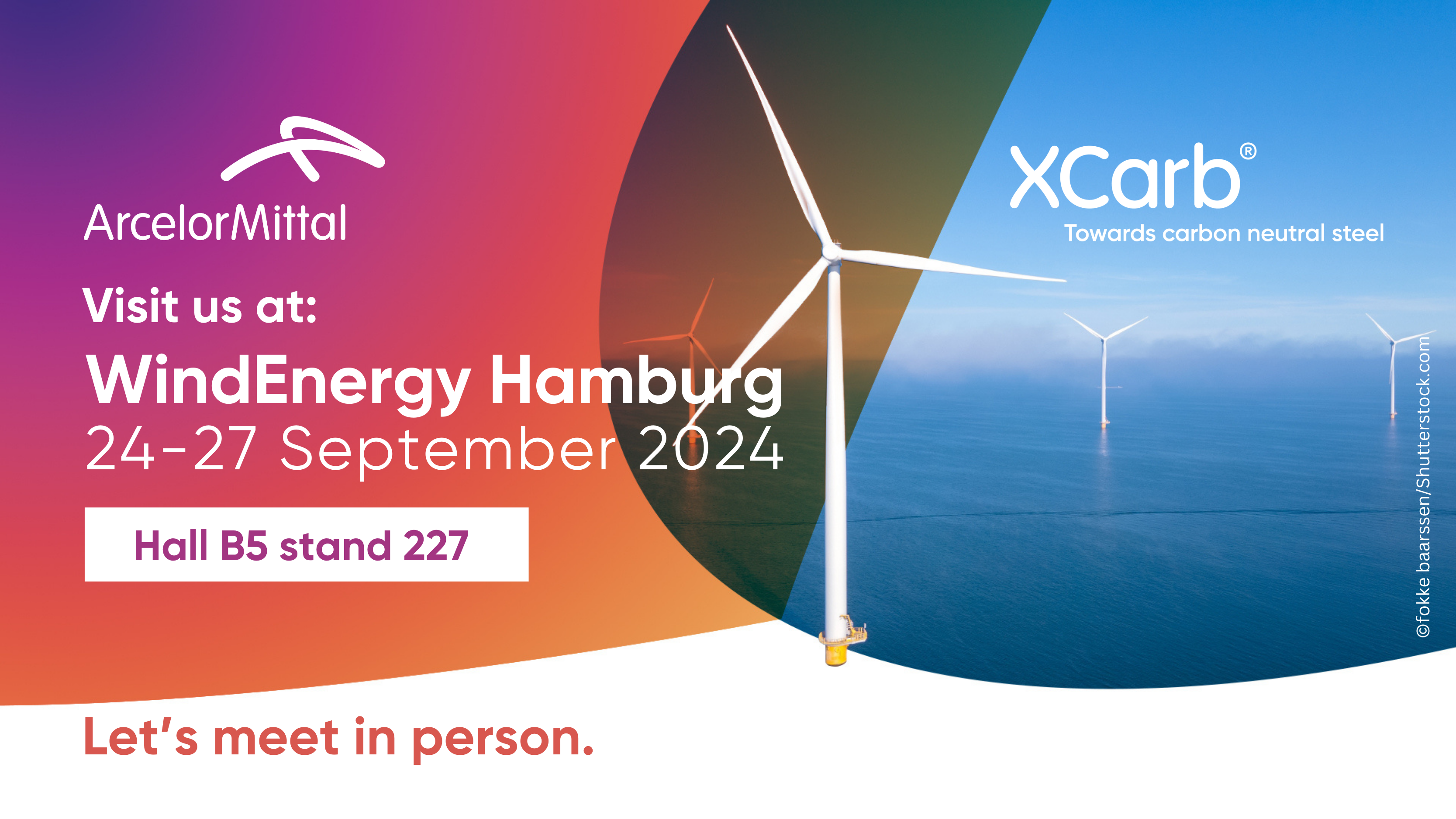 Visit us at WindEnergy Hamburg