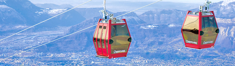 Chairlifts, gondolas, funitels